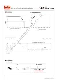 GSM60A09-P1J Datasheet Page 3