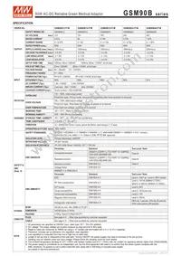 GSM90B15-P1M Datasheet Page 2