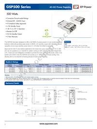 GSP500PS12-EF Datasheet Cover
