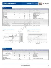 GSP750PS24-EF Datasheet Page 2