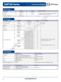 GSP750PS24-EF Datasheet Page 5