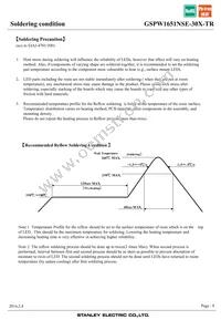 GSPW1651NSE-30X-TR Datasheet Page 9