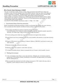 GSPW1651NSE-30X-TR Datasheet Page 11