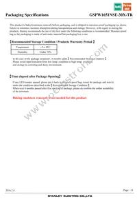 GSPW1651NSE-30X-TR Datasheet Page 14