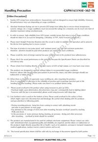 GSPW1651NSE-30Z-TR Datasheet Page 13