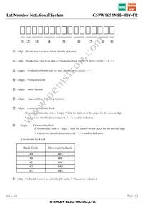 GSPW1651NSE-40Y-TR Datasheet Page 22