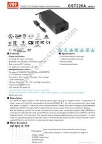 GST220A20-R7B Datasheet Cover
