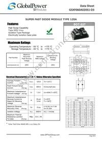 GSXF060A020S1-D3 Datasheet Cover