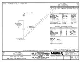 GT-BG470L Datasheet Cover