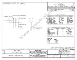 GT-CM3230L Datasheet Cover