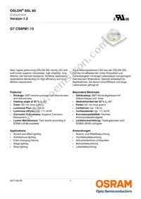 GT CS8PM1.13-LQLS-26-0-350-R18 Datasheet Cover