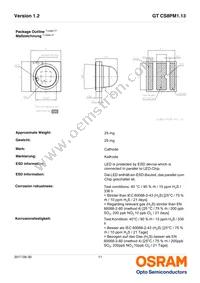 GT CS8PM1.13-LQLS-26-0-350-R18 Datasheet Page 11
