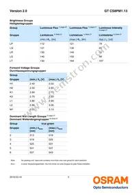 GT CS8PM1.13-LQLS-45-1-350-R18-LM Datasheet Page 5