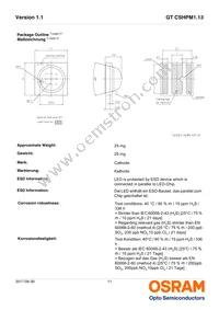 GT CSHPM1.13-LQLS-26-0-350-R18 Datasheet Page 11