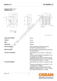 GT CSHPM1.13-LQLT-45-0-350-R18-TH Datasheet Page 11