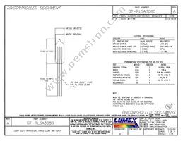 GT-RLSA3080 Datasheet Cover