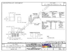 GT-SMD181230012-TR Datasheet Cover