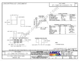 GT-SMD181240022-TR Datasheet Cover