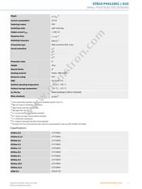 GTB10-P4411S01 Datasheet Page 3