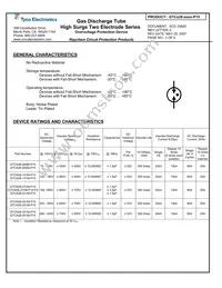GTCN28-231M-P15-FS Datasheet Page 3
