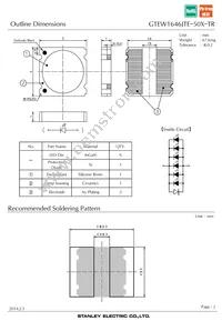 GTEW1646JTE-50X-TR Datasheet Page 2