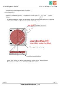 GTEW1646JTE-50X-TR Datasheet Page 14