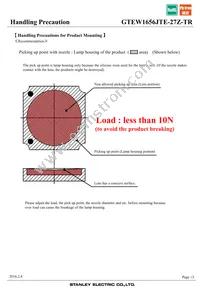 GTEW1656JTE-27Z-TR Datasheet Page 13