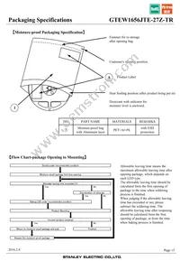 GTEW1656JTE-27Z-TR Datasheet Page 15