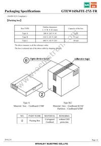 GTEW1656JTE-27Z-TR Datasheet Page 16