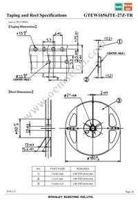 GTEW1656JTE-27Z-TR Datasheet Page 20