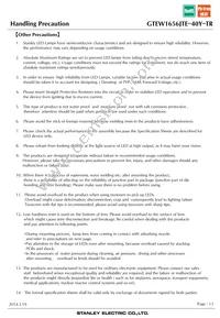 GTEW1656JTE-40Y-TR Datasheet Page 13