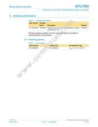 GTL1655DGG Datasheet Page 3