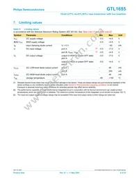 GTL1655DGG Datasheet Page 8