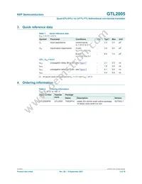 GTL2005PW Datasheet Page 2