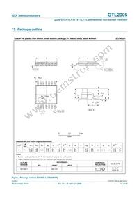 GTL2005PW/DG Datasheet Page 13