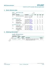 GTL2007PW Datasheet Page 2