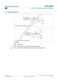 GTL2009PW Datasheet Page 11