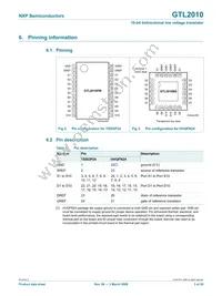 GTL2010PW/N Datasheet Page 3