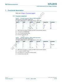 GTL2010PW/N Datasheet Page 4