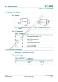 GTL2012DC Datasheet Page 3
