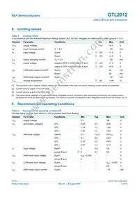 GTL2012DC Datasheet Page 4