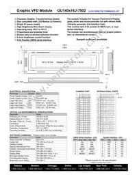 GU140X16J-7002 Datasheet Cover