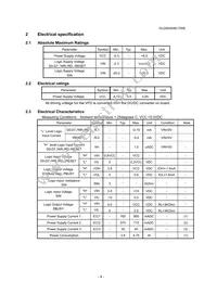 GU256X64D-7000 Datasheet Page 5