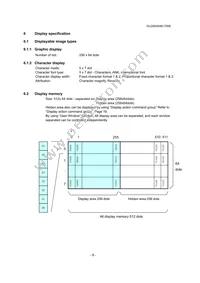 GU256X64D-7000 Datasheet Page 9