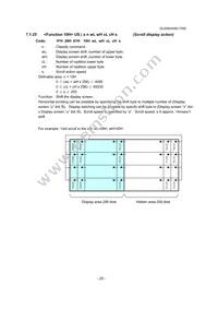 GU256X64D-7000 Datasheet Page 21