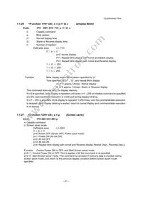 GU256X64D-7000 Datasheet Page 22