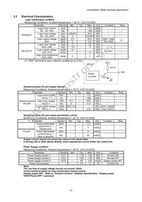 GU256X64E-3900B Datasheet Page 5