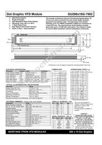 GU280X16G-7002 Datasheet Cover