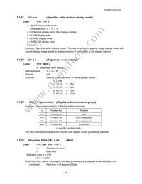 GU280X16G-7003 Datasheet Page 19