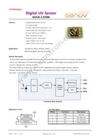 GUVA-C32SM Datasheet Cover